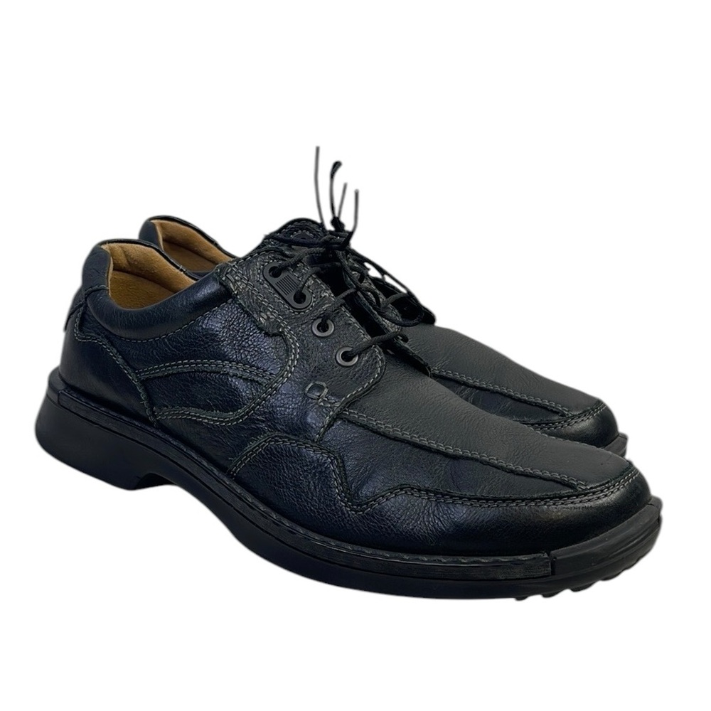 Clarks Ecco Ramble Lace Loafers Mens Oxfords Lace Up Ultra Lightweight Sz 44